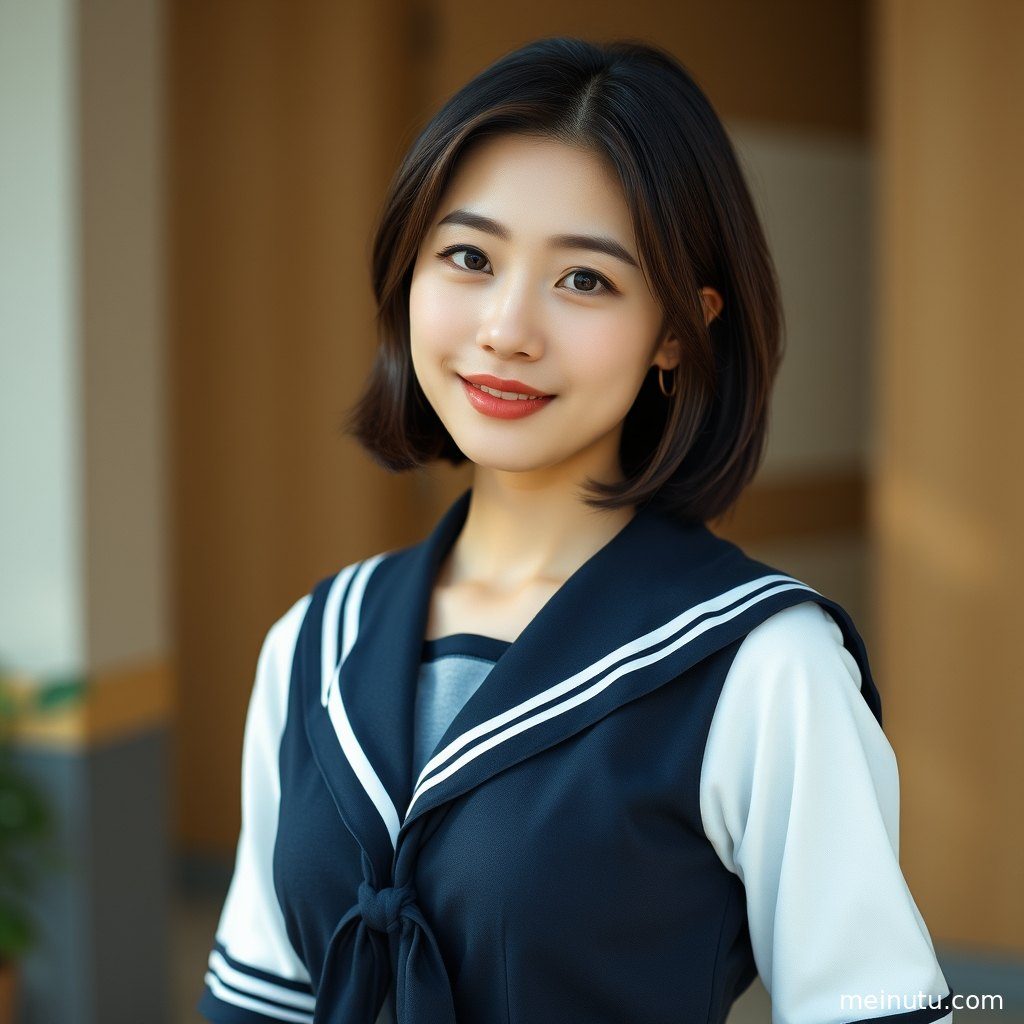 jk制服 海边 柔和逆光写真 03